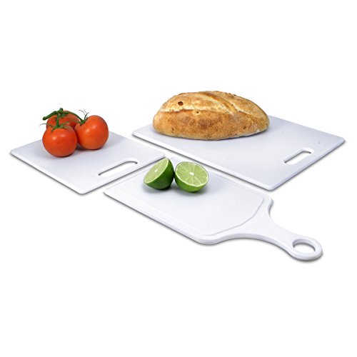 Farberware 3-Piece Plastic Cutting Board Set, Assorted Sizes